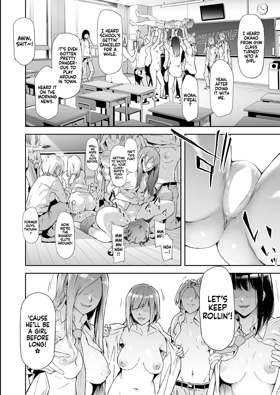 Hentai Manga Comic-TS Revolution <Final-Read-16